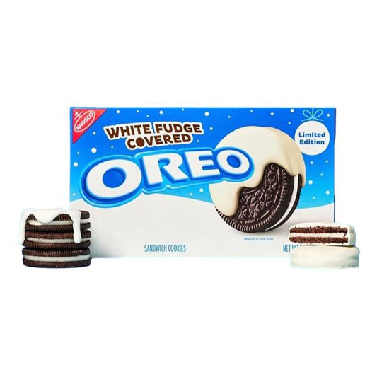 NABISCO OREO WHITE FUDGE ENROBED 7.9/8.67 OZ