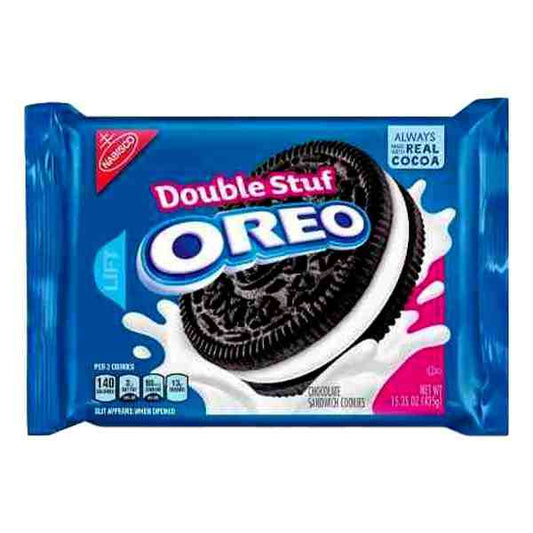 NABISCO OREO DOUBLE STUF CHOCOLATE SANDWICH COOKIES 18.7 oz