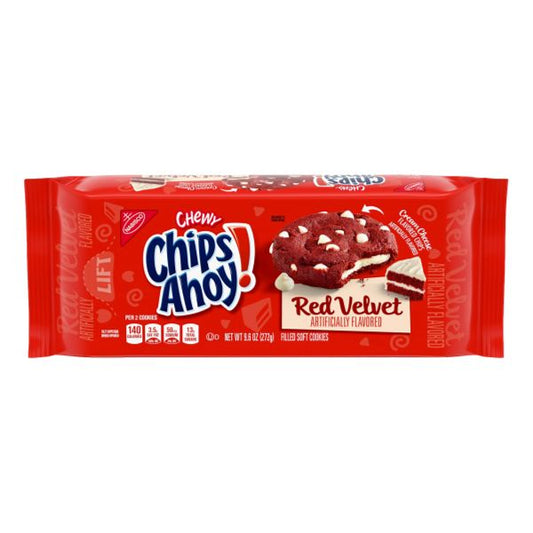 NABISCO CHIPS AHOY CHEWY RED VELVET 9.6oz