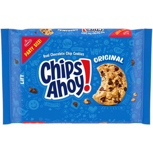 NABISCO CHIPS AHOY  COOKIE ORGINAL PARTY SIZE 25.3 OZ