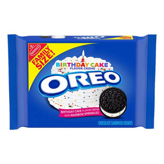 OREO FAMILY SIZE BIRTHDAY COOKIES 17oz