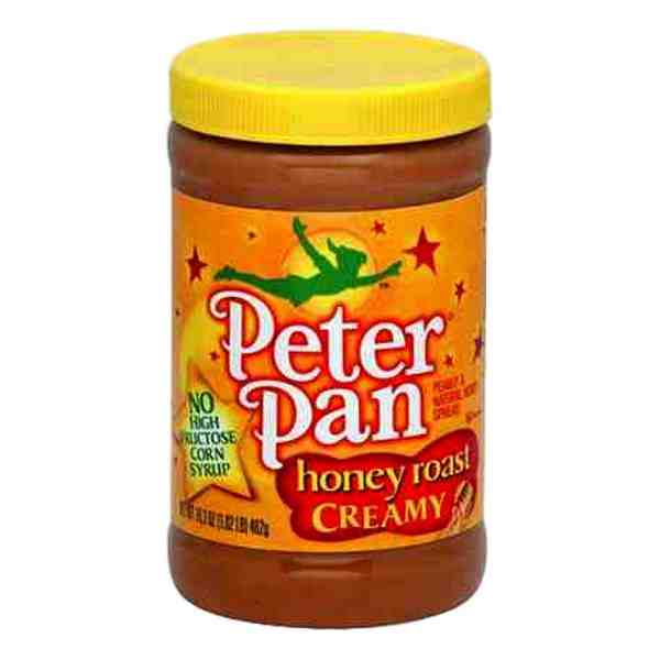 PETERPAN PEANUT BUTTER HONEY ROASTED CREAMY 16oz
