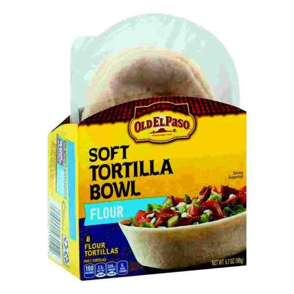 OLD EL PASO FLOUR BOWL TORTILL 6.7oz