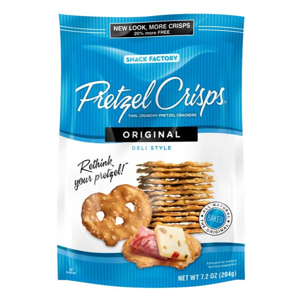 SNACK FACTORY PRETZEL CRISPS ORIGINAL 7.2 oz