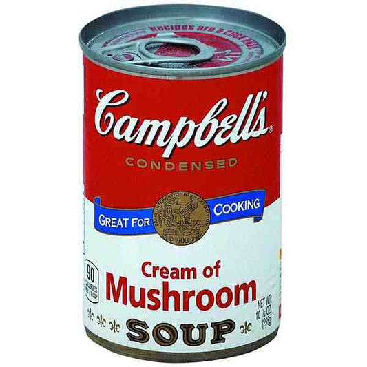 CAMPBELLS CREAM OF MUSHROOM SOUP 10.5OZ