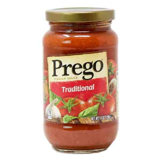 PREGO ITALIAN TRADITIONAL SAUCE 14oz