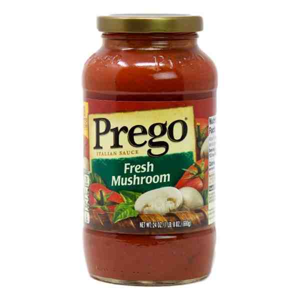 PREGO ITALIAN FRESH MUSHROOM SAUCE 24oz