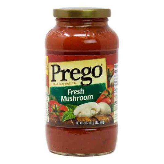 PREGO ITALIAN FRESH MUSHROOM SAUCE 24oz