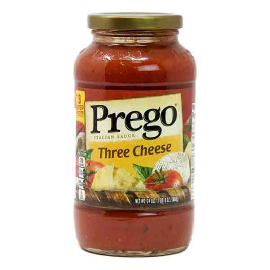 PREGO THREE CHEESE 24OZ