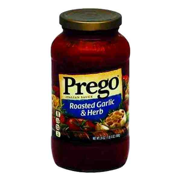 PREGO ROASTED GARLIC HERB SAUCE 24oz