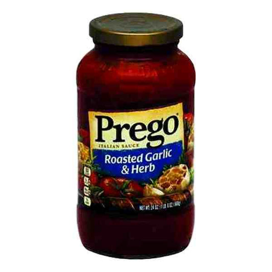 PREGO ROASTED GARLIC HERB SAUCE 24oz
