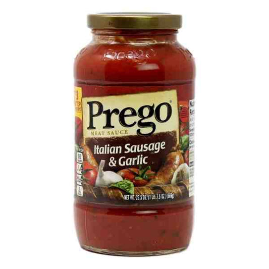 PREGO ITALIAN SAUSAGE GARLIC SAUCE 24oz