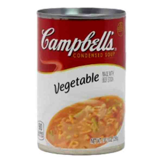 CAMPBELLS SOUP VEGETABLE w/ BEEFSTOCK 10.5oz