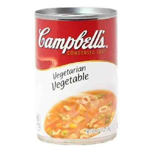 CAMPBELLS SOUP VEGETARIAN VEGETABLE 10.5oz