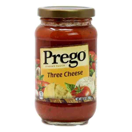 PREGO SAUCE THREE CHEESE 14.0oz
