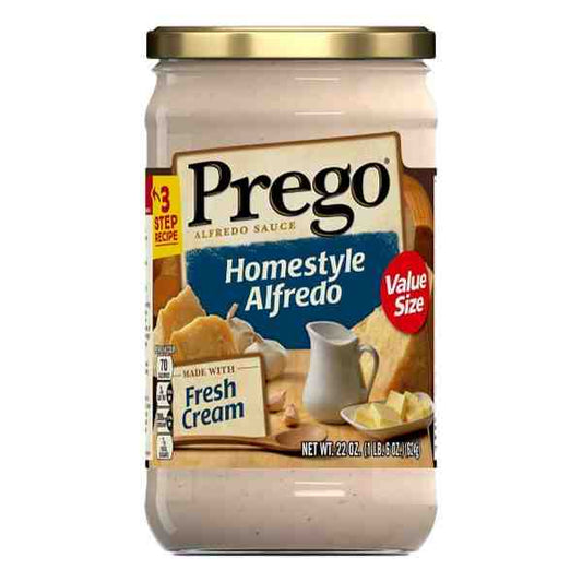PREGO HOMESTYLE ALFREDO SAUCE 14.5oz