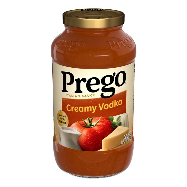 PREGO ITALIAN CREAMY VODKA SAUCE 24 oz