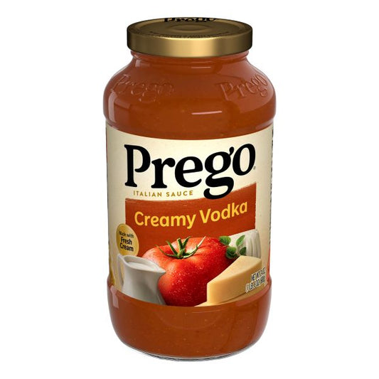 PREGO ITALIAN CREAMY VODKA SAUCE 24 oz