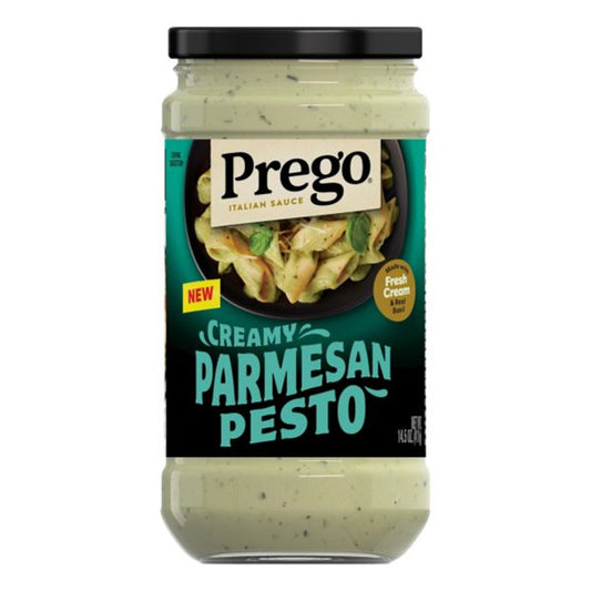 PREGO  CREAMY PARMEAESAN PESTO 14.50 OZ