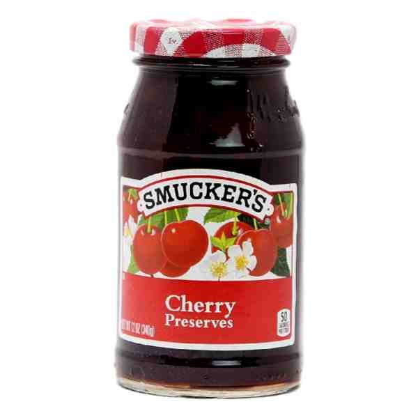 SMUCKERS PRESERVES CHERRY 12oz