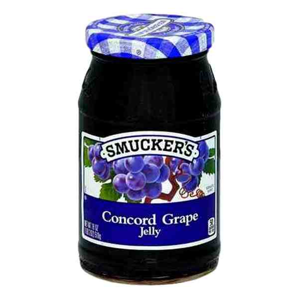SMUCKER CONCORD JELLY GRAPE 18oz