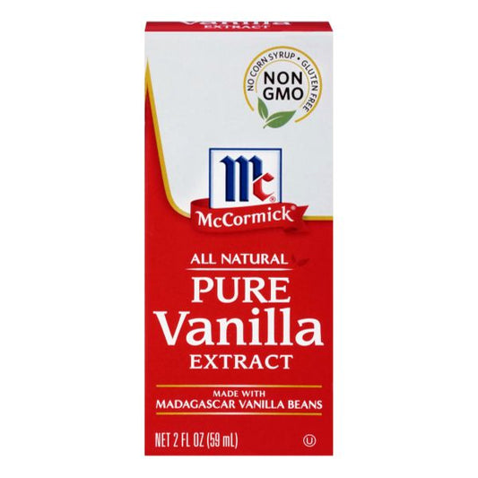 MC CORMICK	PURE VANILLA EXTRACT 2 OZ