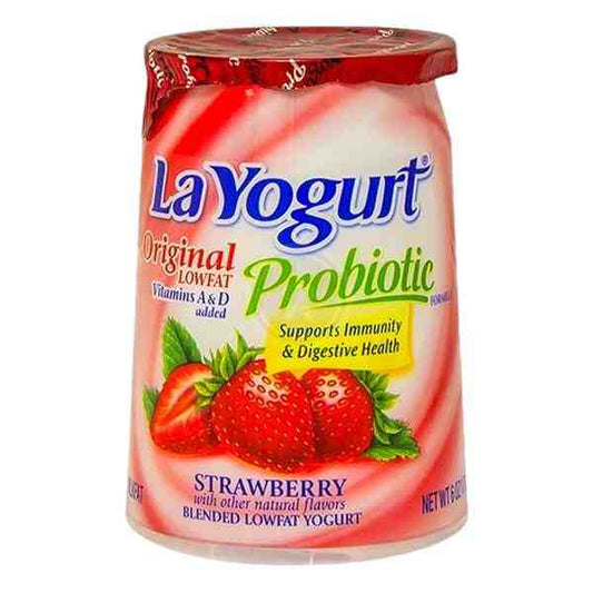LA YOGURT STRAWBERRY 6oz