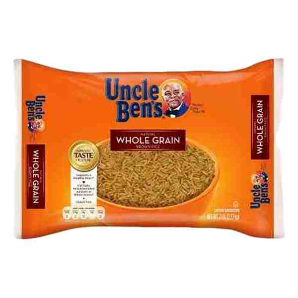 UNCLE BENS NATURAL BROWN RICE 12/2 lbs xxCBxx