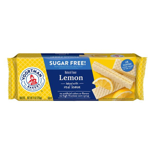 VOORTMAN WAFERS LEMON SF 9 oz