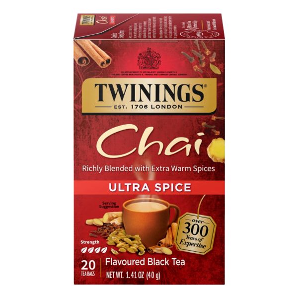 TWININGS INDIA SPICED CHAIR 20BAG