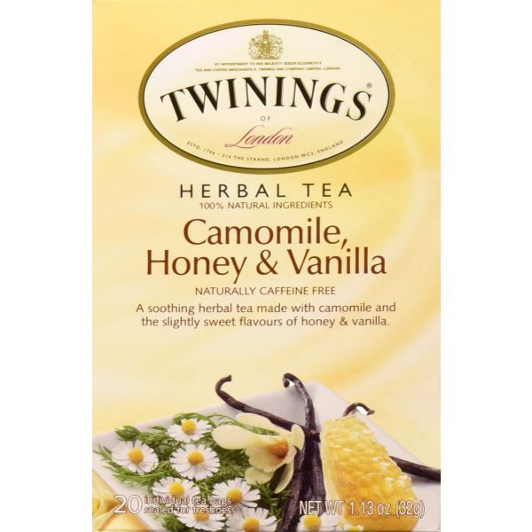 TWININGS CAMOMILLE/HONEY & VANILLA TEA 20BAG