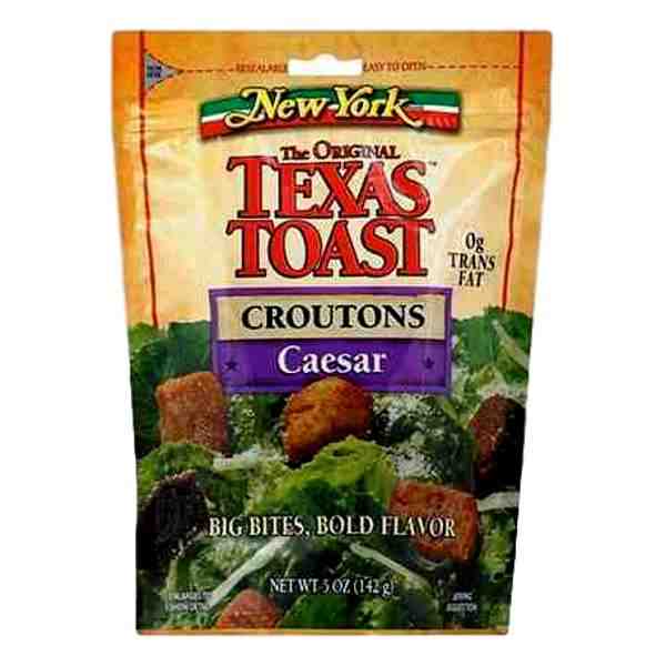 NEW YORK TX TST CAESAR CROUTONS 5oz