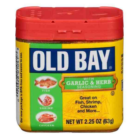 OLD BAY GARLIC & HERB SEASONING 2.25oz