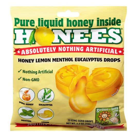 HONEESLOZENGE LEMON 20PC
