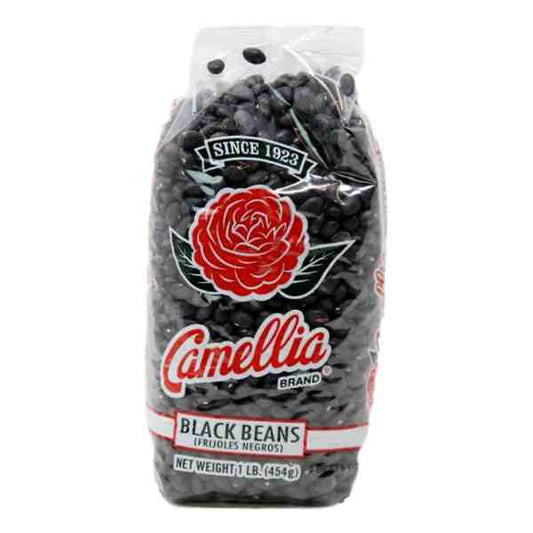 CAMELLIA BLACK BEANS DRY BAG 1lb xxCBxx