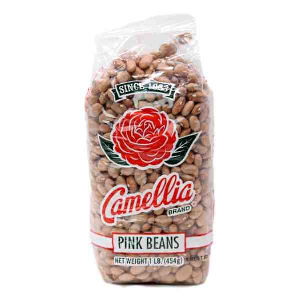 CAMELLIA PINK BEANS DRY BAG 1lb