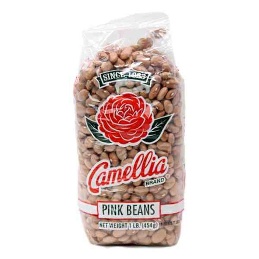 CAMELLIA PINK BEANS DRY BAG 1lb