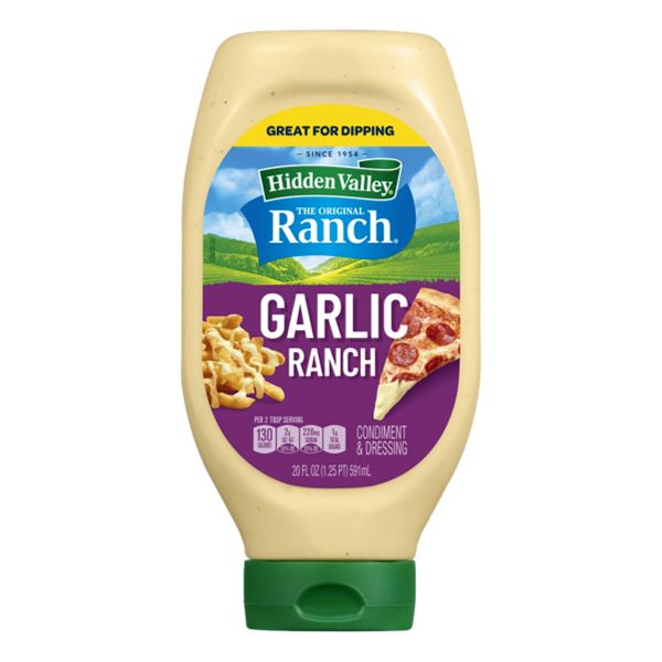 HIDDEN VALLEY GARLIC CRUNCH 20 OZ