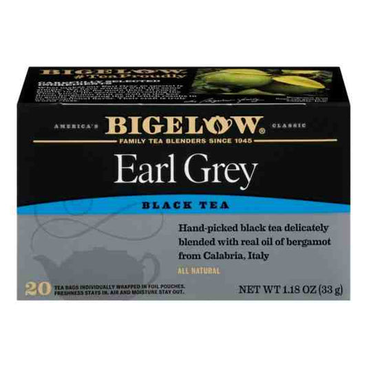 BIGELOW TEA EARL GREY 20 BAGS