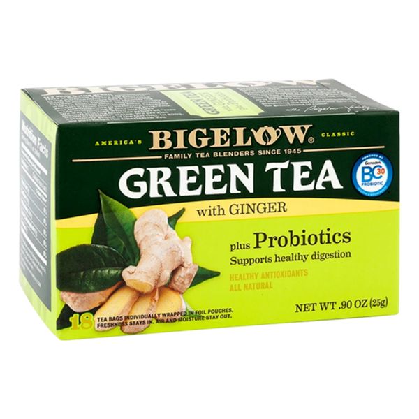 BIGELOW GREEN TEA WITH GINGER 20 BAGS