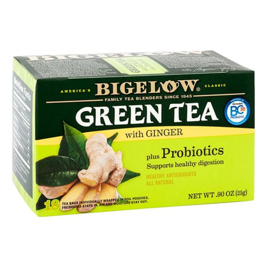BIGELOW GREEN TEA WITH GINGER 20 BAGS