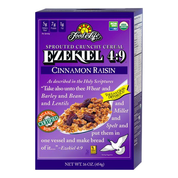 FFL EZEKIEL 4:9 CRUNCHY CINNAMON RAISIN 16oz