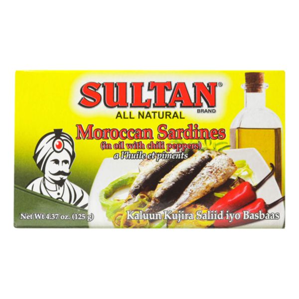 SULTAN SARDINES HOT 4.37oz