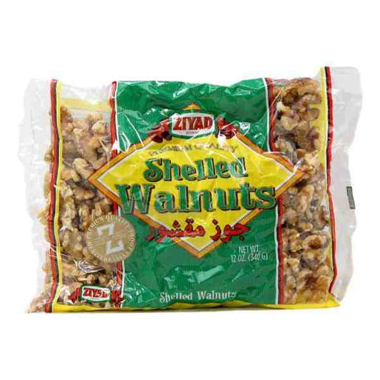 ZIYAD SHELLED WALNUTS 12oz