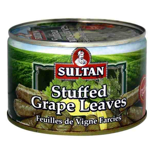 SULTAN STUFFED GRAPE LEAVES CAN 14oz