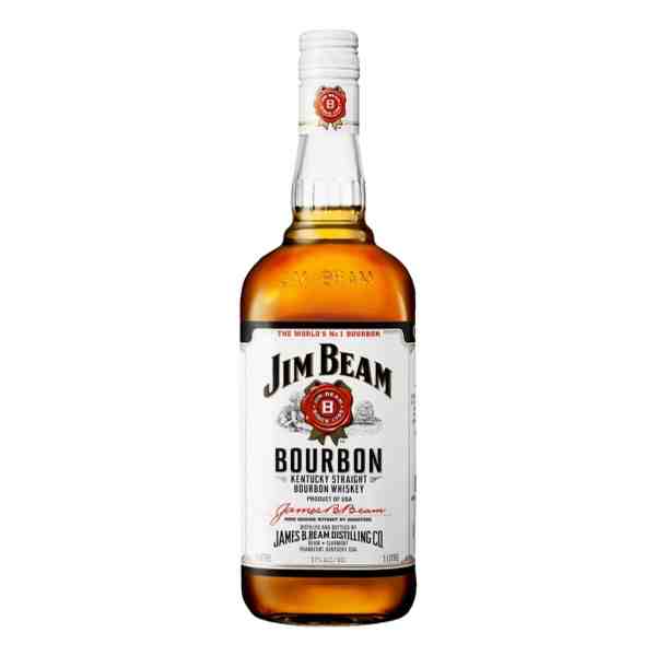 JIM BEAM WHITE LABEL WHISKY 1L