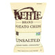 KETTLE POTATO CHIPS UNSALTED 5oz