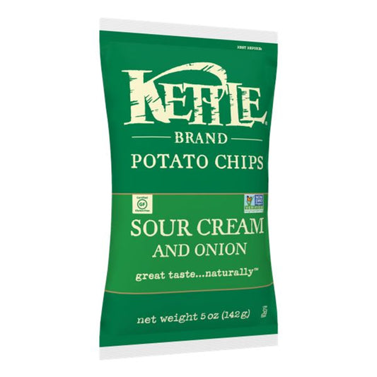 KETTLE CHIP POTATO SOUR CREAM ONION & CHIVE 5 oz