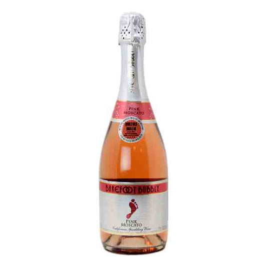 BAREFOOT BUBBLY PINK MOSCATO 750ml