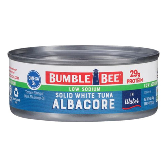 BUMBLE BEE ALBACORE TUNA IN WATER LO SODIUM 5 OZ